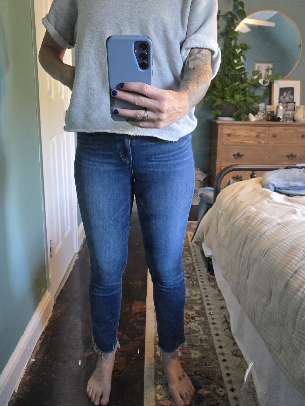 Paige Skinny Jeans Medium Denim Size 26